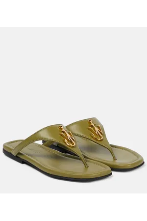 J.W.Anderson Sandalias Anchor de piel