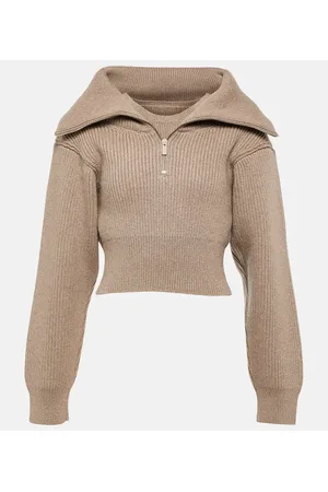 Jacquemus Jersey La Maille Risoul de lana cropped