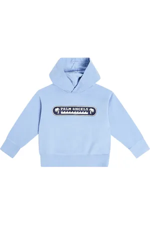 Palm Angels Sudadera con capucha de algodón con logo
