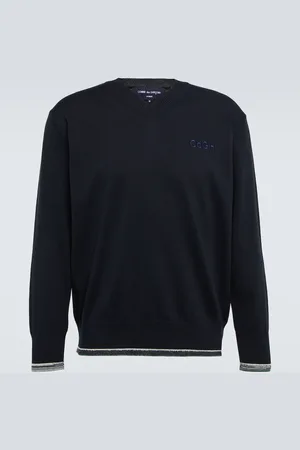 Comme des Garçons Comme des Garçons Homme Sudadera de algodón bordada