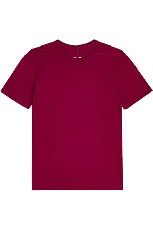 Rick Owens Camiseta en jersey de algodón