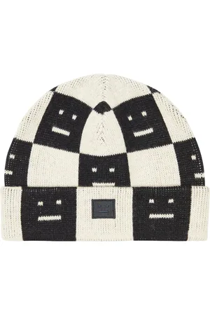 Acne Studios Gorro Face de lana