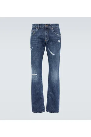 Dolce & Gabbana Jeans rectos desgastados
