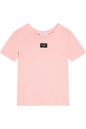 Dolce & Gabbana Camiseta de jersey de algodón con logo