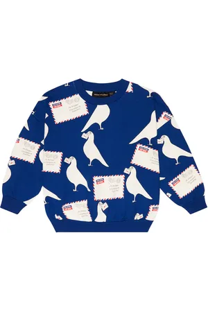 Mini Rodini Sudadera en jersey de algodón estampada
