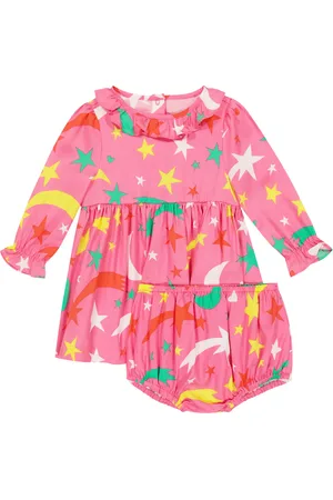 Stella McCartney Bebé - set de vestido y bragas estampado