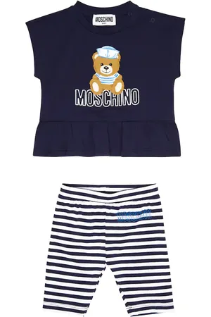Moschino Bebé - camiseta y leggings de algodón