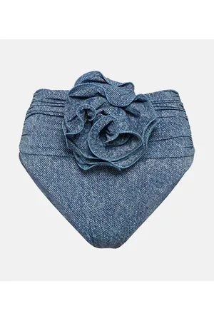 MAGDA BUTRYM Braga de bikini Corsage estampada