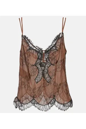 Tom Ford Vestido lencero de encaje