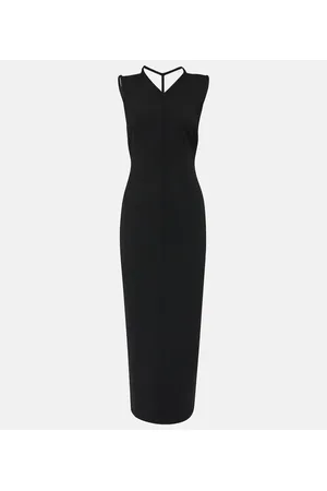 Khaite Vestido largo Teri con aberturas
