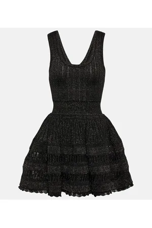 Alaïa Alaïa Vestido corto Crinoline con Lurex®