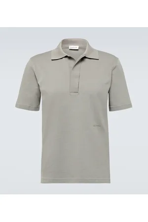Lanvin Polo en piqué de algodón