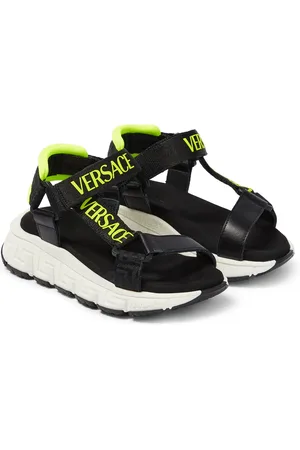 VERSACE Sandalias Trigreca con logo