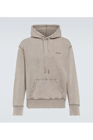 Ami Sudadera con capucha de algodón con logo