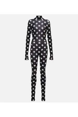 Dolce & Gabbana Mono de jersey estampado con logo