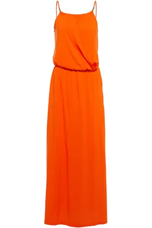 Heidi Klein Vestido largo con ribete trenzado