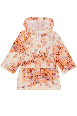 ZIMMERMANN Bata Devi de algodón floral