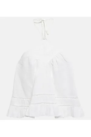 Marant Etoile Top Lisio en mezcla de algodón