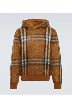 Burberry Sudadera a cuadros en jacquard