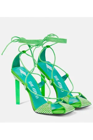 The Attico Sandalias Adele con cordones y adornos