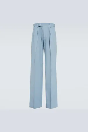 AMIRI Pantalones anchos de sarga