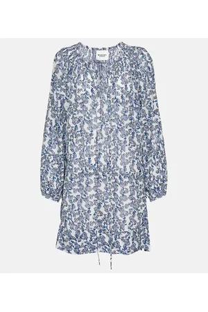 Marant Etoile Vestido corto Parsley de algodón