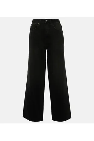 Totême Jeans anchos de tiro alto
