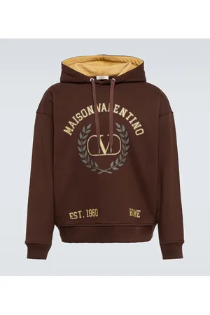 VALENTINO Sudadera en jersey de algodón