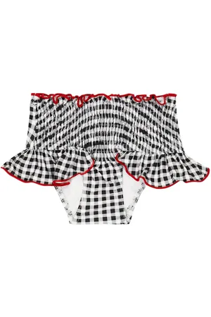 Suncracy Bebé - braga de bikini con cuadros vichy