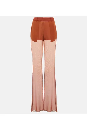 Nensi Dojaka Pantalones anchos de tiro medio