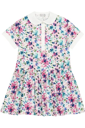 Il gufo Vestido de algodón con estampado floral