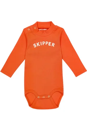 Mini Rodini Bebé - body Sailor en mezcla de algodón