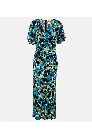 Diane von Furstenberg Vestido midi Zetna de jersey floral