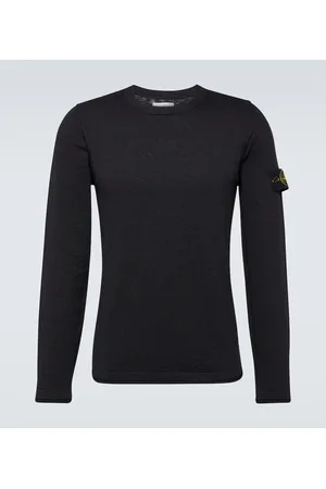Stone Island Jersey de mezcla de algodón