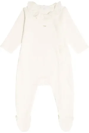 Chloé Chloé Kids Bebé - body y doudou de algodón