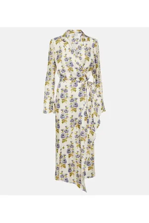 Etro Vestido en sarga mezcla de seda