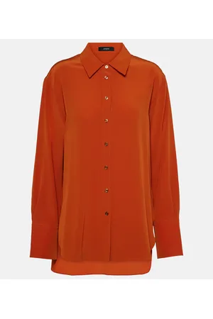 Joseph Blusa Joe en crepé de china de seda