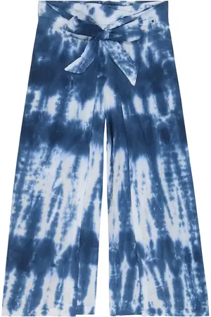 Molo Pantalones Aretha de algodón tie-dye