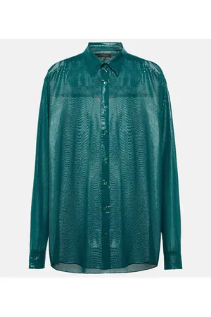 Oseree Oséree Camisa de lamé
