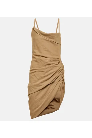 Jacquemus Vestido corto La Robe Saudade de gasa
