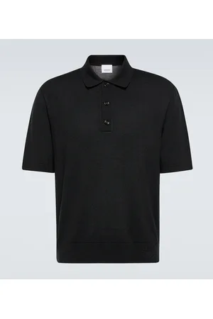 Burberry Polo de lana y seda