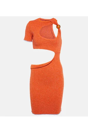 Jacquemus Vestido corto La robe Brilho