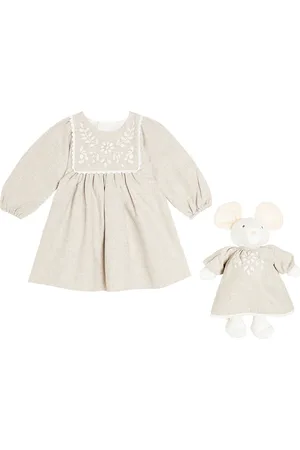 Chloé Chloé Kids Bebé - set de vestido y animal de peluche