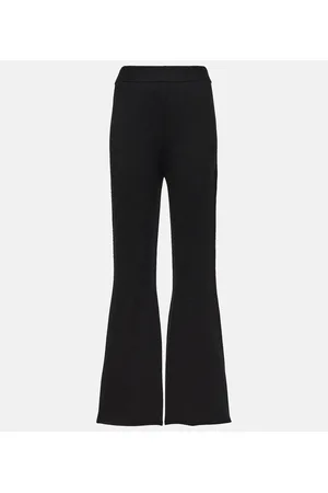 Balmain Pantalones cortos cargo de talle alto en lana negra Negro