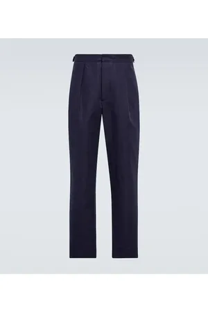 King & Tuckfield Pantalones de lino y algodón