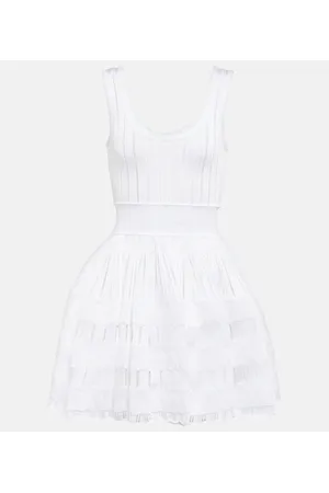 Alaïa Alaïa Vestido corto Crinoline con Lurex®