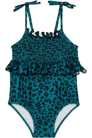 Suncracy Bañador con estampado de leopardo
