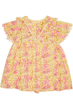 Louise Misha Vestido Siloe de algodón floral