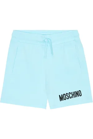 Moschino Shorts en mezcla de algodón con logo