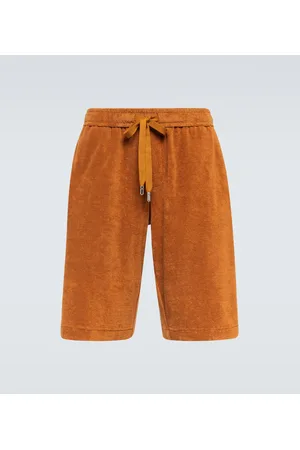 Dolce & Gabbana Shorts de felpa de algodón